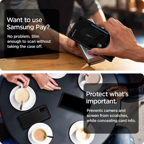 Spigen SLIM ARMOR CS SAMSUNG Galaxy Note 20 czarny na Arena.pl