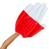 RĘKAWICA KIBICA POLSKA ŁAPA DMUCHANA