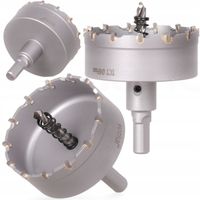 OTWORNICA WIDIOWA KORONKA WIERTŁO DO METALU ALUMINIUM DREWNA 68MM WĘGLIK