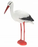BOCIAN OGRODOWY FIGURA STOJĄCA DEKORACYJNA WYSOKI XXL