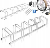 STOJAK NA ROWERY Rowerowy 6 STANOWISK ŁATWY MONTAŻ Zew/Wew. Ocynkowany