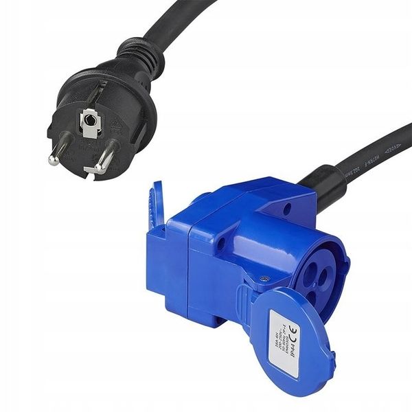 ADAPTER PRZEJŚCIÓWKA CAMPING REDUKCJA CEE NA WTYK zdjęcie 4