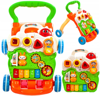 Wielofunkcyjny Interaktywny Jeździk Pchacz Grający