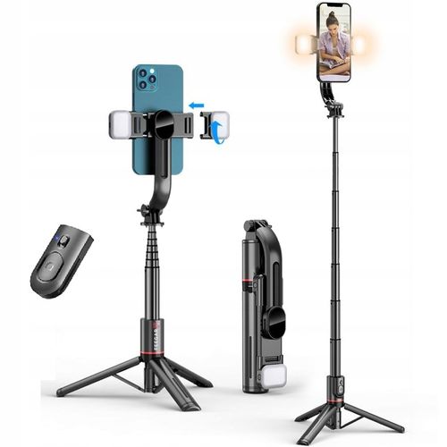 Feegar Kijek Do Selfie Stick Tripod Bluetooth Led na Arena.pl