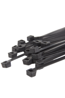 Opaska zaciskowa 4,8x300 [mm] a'100 CZARNA