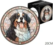 Puzzle 168el Witraż. Pies