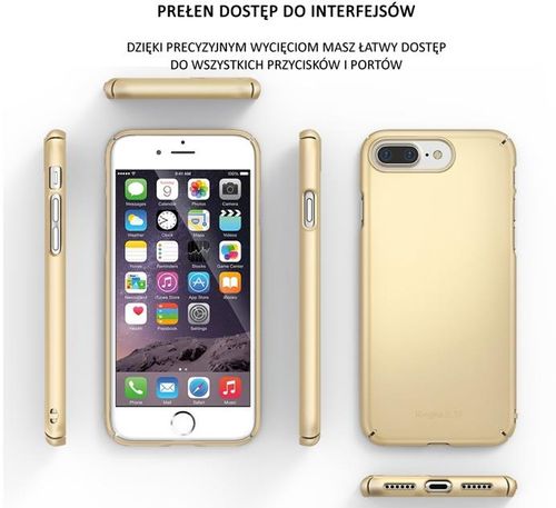 ZŁOTY pokrowiec case do Apple iPhone 7/8 Plus na Arena.pl