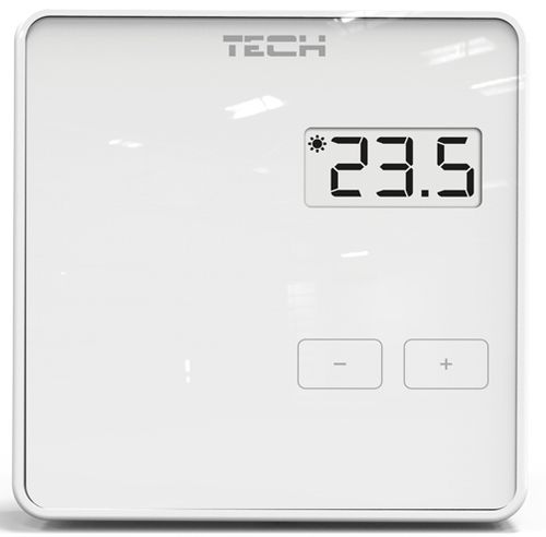 STEROWNIK REGULATOR TERMOSTAT POKOJOWY BEZPRZEWODOWY DWUSTANOWY TECH R-8 b na Arena.pl