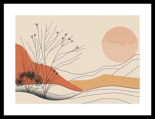 Plakat 35x25cm Pustynna Wydma na Arena.pl