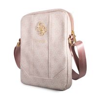 ELEGANCKA TORBA GUESS 4G METAL GOLD LOGO DO LAPTOPA 10"