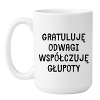 Duży Biały 450 ml