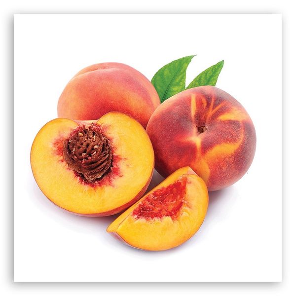 Emaga Obraz na płótnie, Owoce brzoskwinia - 30x30 zdjęcie 3