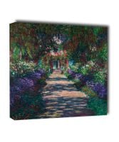 Eine Allee in Monets Garten in Giverny, Claude Mon
