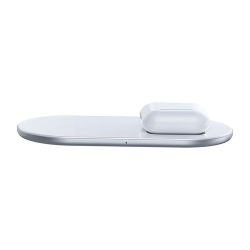BASEUS SIMPLE PRO 2IN1 WIRELESS CHARGER WHITE na Arena.pl