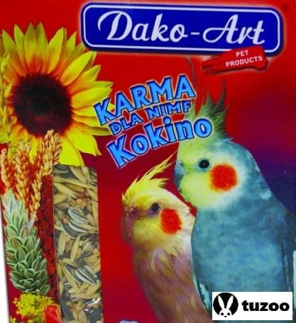 Kokino premium karma jedzenie dla nimf i średnich papug 3l, Dako-Art na Arena.pl