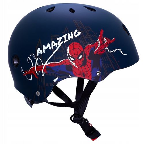 KASK DZIECIĘCY SPIDERMAN SPORTOWY ROWEROWY SPIDER-MAN ROZMIAR M 52-56 na Arena.pl
