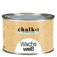 Wosk Chalk-it do ochrony i pielęgnacji drewna Biały - 400ml