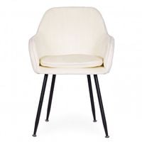 KRZESŁO TAPICEROWANE WELUROWE NOWOCZESNE MODERNHOME DO JADALNI