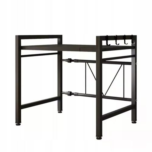 Stojak na mikrofalówkę półka rozsuwana regulacja teleskopowa organizer na Arena.pl