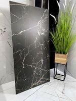 CZARNY GRES ze złotą żyłą 120X60 Czarny Marmur MATOWY - SUPER CENA!!!