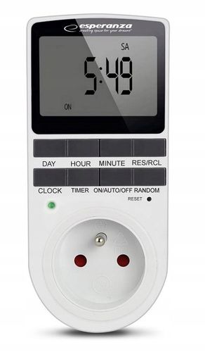 PROGRAMATOR CZASOWY WŁĄCZNIK WYŁĄCZNIK LCD CYFROWY TIMER HARMONOGRAM na Arena.pl