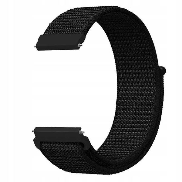 Spacecase Nylon Strap 20Mm Black zdjęcie 3