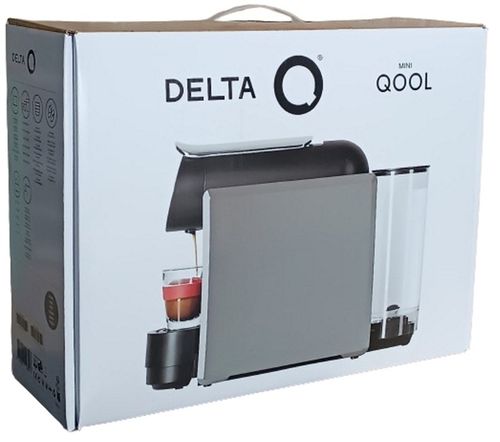 EKSPRES KAPSUŁKOWY DELTA Q MINI QOOL 19 BAR SREBRNY/SZARY na Arena.pl