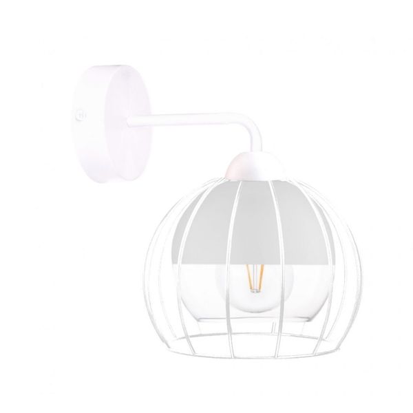 Kinkiet 1xE27 SOLO WHITE zdjęcie 1