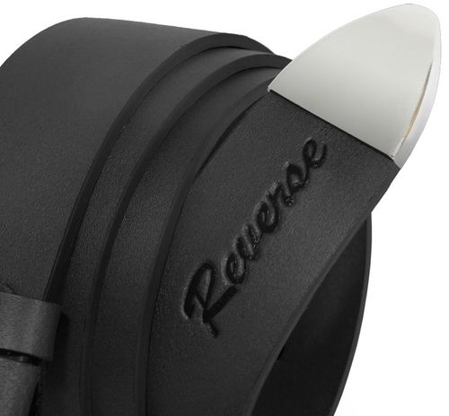 Szeroki skórzany pasek męski do jeansów REVERSE SKÓRA NATURALNA LICOWA 120 na Arena.pl