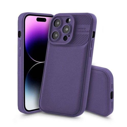 Etui Iphone 14 Pro Max Protector Case Fioletowe na Arena.pl