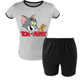 Krótka Piżama dziecięca Tom i Jerry - Nowa Seria