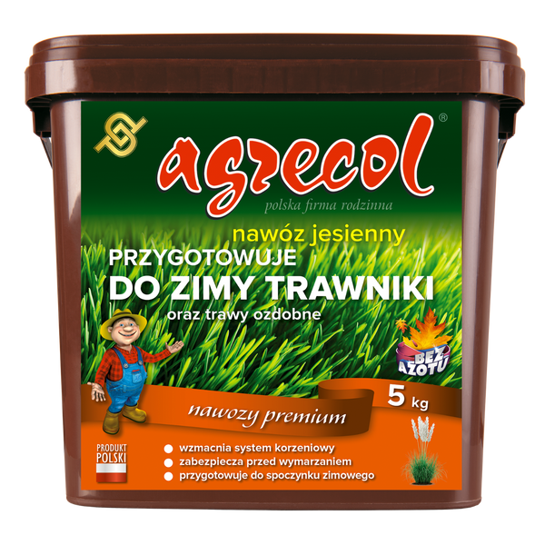 Jesienny nawóz do trawników 5 kg zdjęcie 1