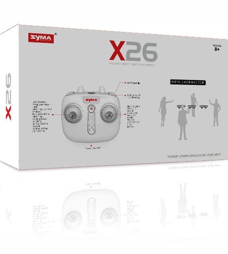 DRON SYMA X26 RC ZAWIS , ŁATWY - UNIKA PRZESZKODY na Arena.pl