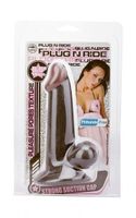 Plug N Ride Dildo czarne 14 cm