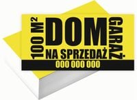 Wizytówki firmowe 100szt SZEREG WZORÓW do wyboru DOM NA SPRZEDAŻ