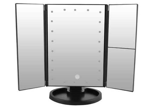 Lusterko LED czarne L7870 na Arena.pl