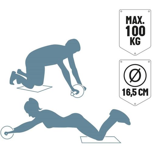 WAŁEK REHABILITACYJNY PODWÓJNY UMBRO NIEBIESKI na Arena.pl