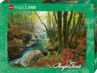 Puzzle 1000 elementów. Magiczny las. Potok w lesie