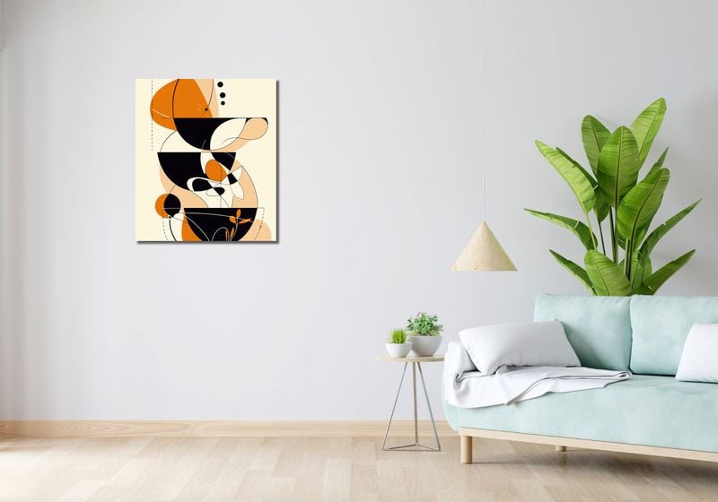 Obraz 60x70cm Taneczne Kręgi zdjęcie 2