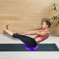 Poduszka Sensoryczna Dysk Korekcyjny Do Ćwiczeń Fioletowa