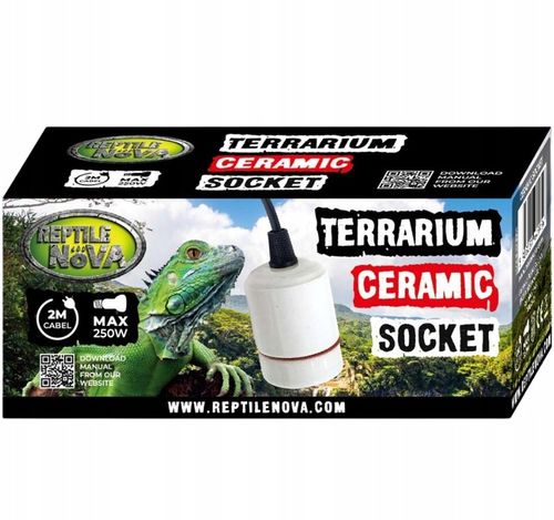 REPTILE NOVA Oprawka Ceramiczna do żarówki grzewczej lampa do na Arena.pl