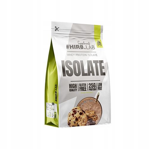 Izolat Białka BIAŁKO 700 g WPI Whey Protein Isolate Czekolada ciastko HIRO na Arena.pl