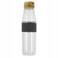 BUTELKA TERMICZNA SZKLANA BIDON EKO 450 ml KUBEK