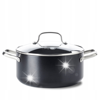 GreenPan Copenhagen garnek z pokrywką 24cm 5l do gotowania indukcja gaz