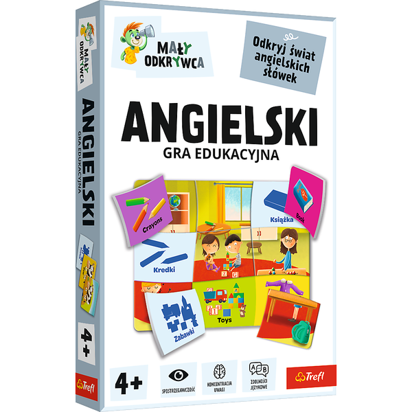 GRA - Angielski / Mały Odkrywca Trefl 02812 zdjęcie 1