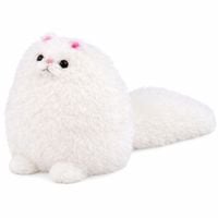 DLA DZIECI PRZYTULNY PLUSZAK  BIAŁY KOT