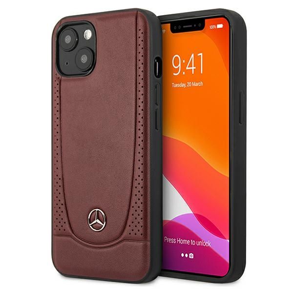 Etui Mercedes do iPhone 13 mini, Czerwony zdjęcie 1