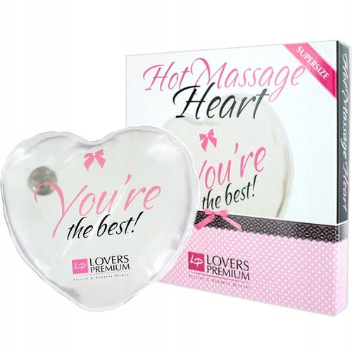 Masaż ciała. Ogrzewacz w kształcie serduszka. na Arena.pl