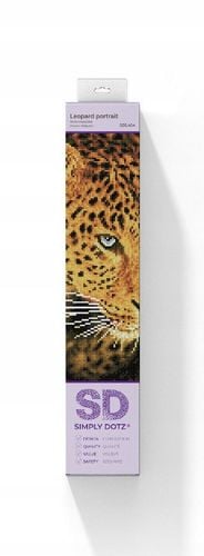diamond dots adults leopard portrait 5735 na Arena.pl