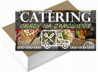 Wizytówki firmowe Foliowane 1000szt dużo wzorów CATERING